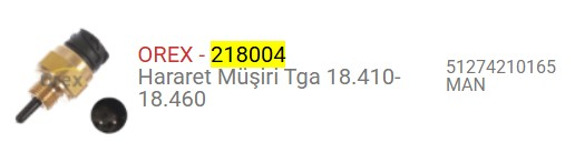 HARARET MUSURU MAN TGA 18.410 18.460  51 27421 0165